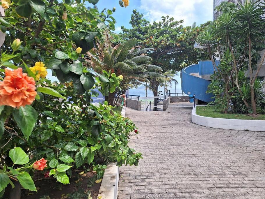 Duplex Pe Na Areia, Praia Do Tombo - Guaruja/Sp. Esterno foto