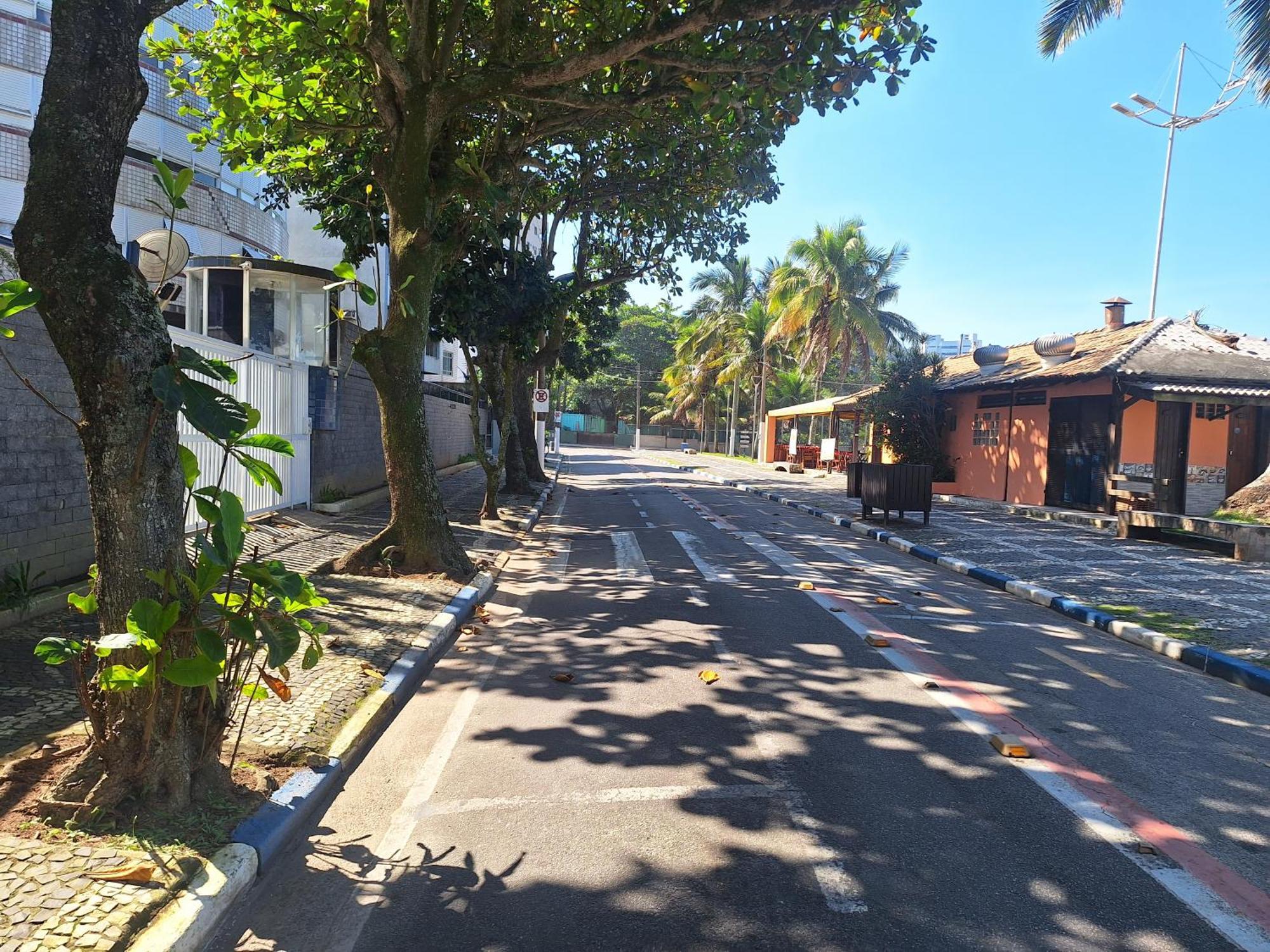 Duplex Pe Na Areia, Praia Do Tombo - Guaruja/Sp. Esterno foto